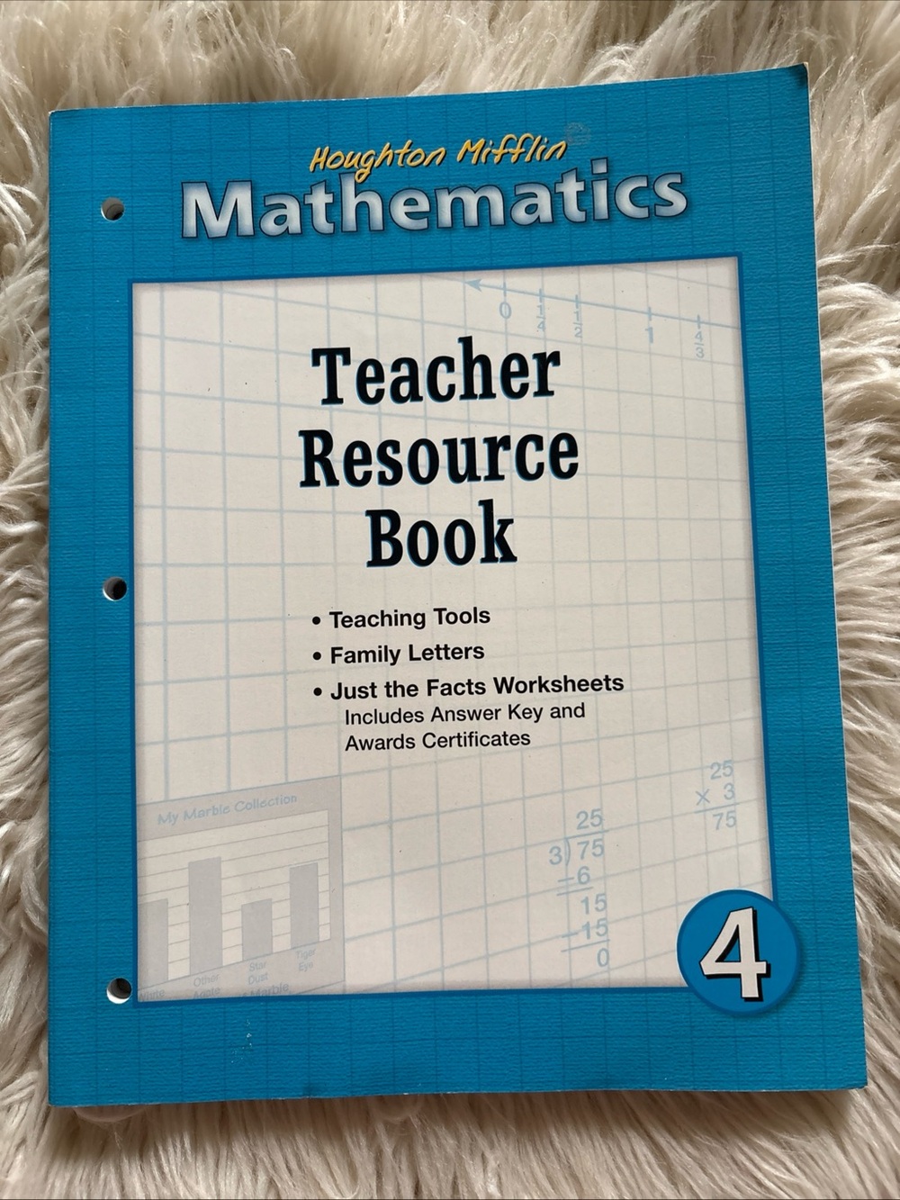 Houghton Mifflin Mathematics Teacher Resource Book Teaching Tools Worksheets 4th